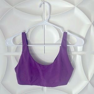 Andie swim purple bikini top sz S.    53